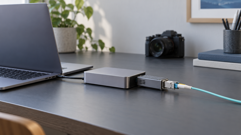 Best Thunderbolt SFP+ Fiber Network Adapters for Long-Run Studio Links