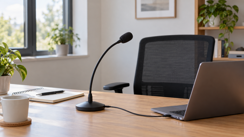 Best USB Gooseneck Microphones for Fixed-Position Desk Speech