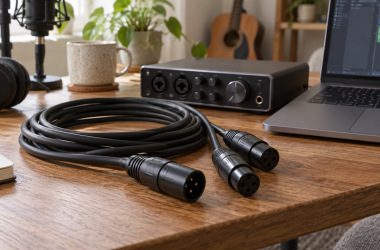 Best XLR Microphone Cables for a Laptop Recording Studio