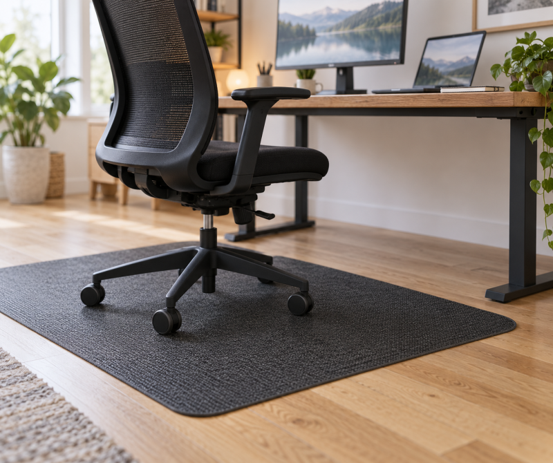 Chair Mats for Rolling Workstation Chairs on Hard Floors: What to Buy