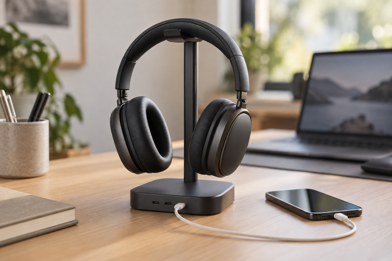 Desktop Headphone Stands with USB-C Charging: Our Picks