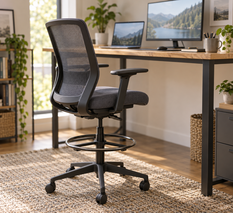 Drafting Chairs for Tall Computer Desks