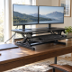 Standing Desk Converters for Dual-Monitor Laptop Workstations