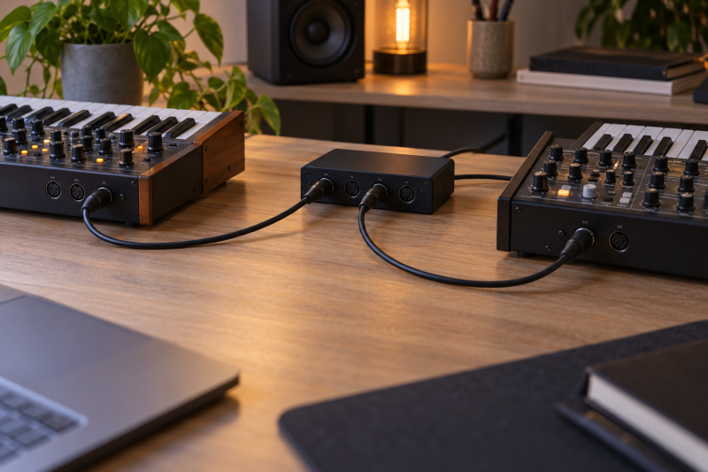 MIDI Cables for Hardware Synth Desks