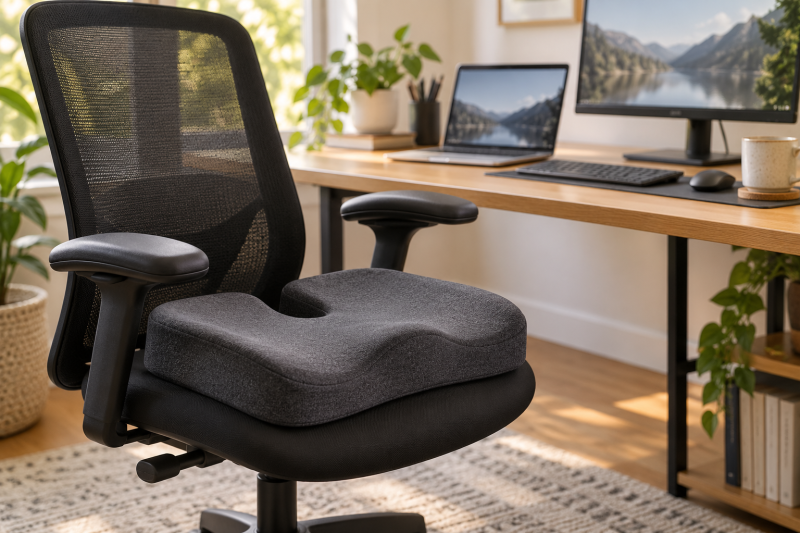 Office Chair Seat Cushions for Long Laptop Work
