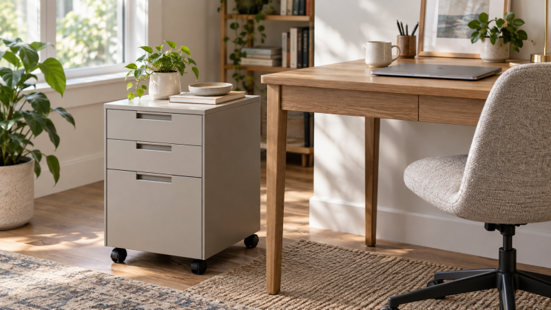 Rolling File Cabinets for Home Office Laptop Desks: Our Best Picks