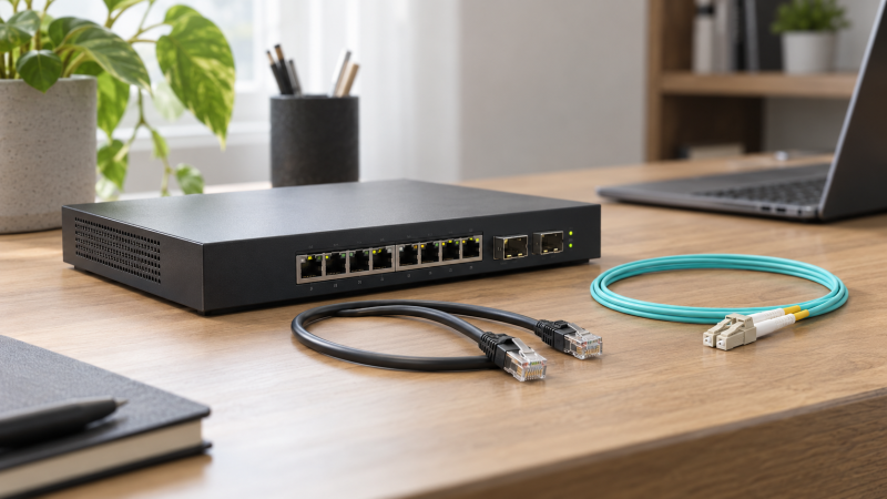 SFP+ Modules for a Small 10GbE Desk Network