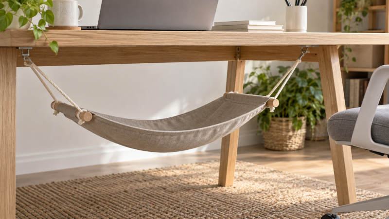 Top 8 Desk Foot Hammocks for Seated Laptop Work