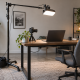 Top C-Stands for Overhead Desk Video Lighting