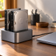 Top Desktop Dual-Bay 3.5-Inch Hard Drive USB-C Docking Toasters