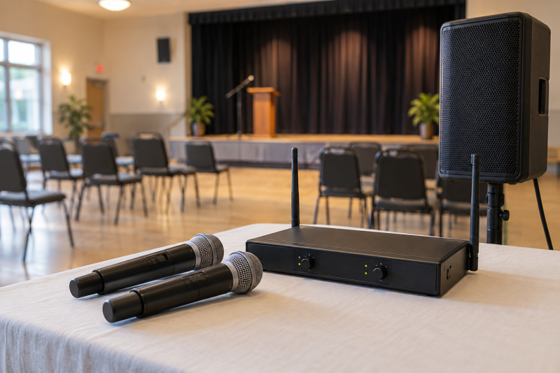 Top Handheld Wireless Microphone Systems for Small Events