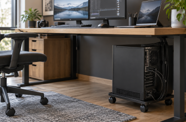 Top Rolling Computer Tower Stands for Desk Floors