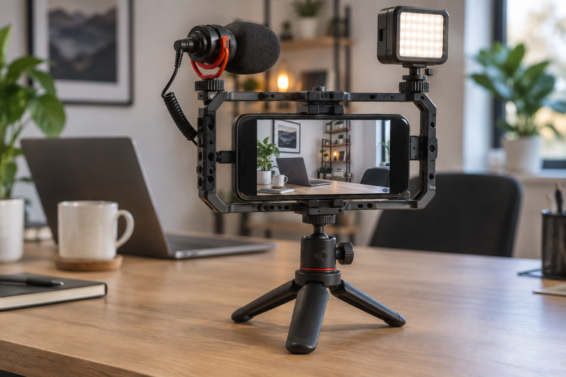 Top Smartphone Video Cages for Creator Desk Cameras