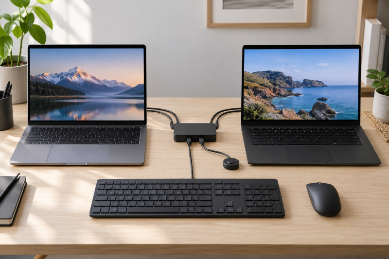 USB Sharing Switches for Two Laptop Desks: Our Picks