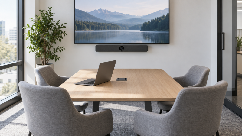 Video Bars for Small Laptop Meeting Rooms