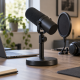 Weighted Desktop Microphone Stands for Podcasting